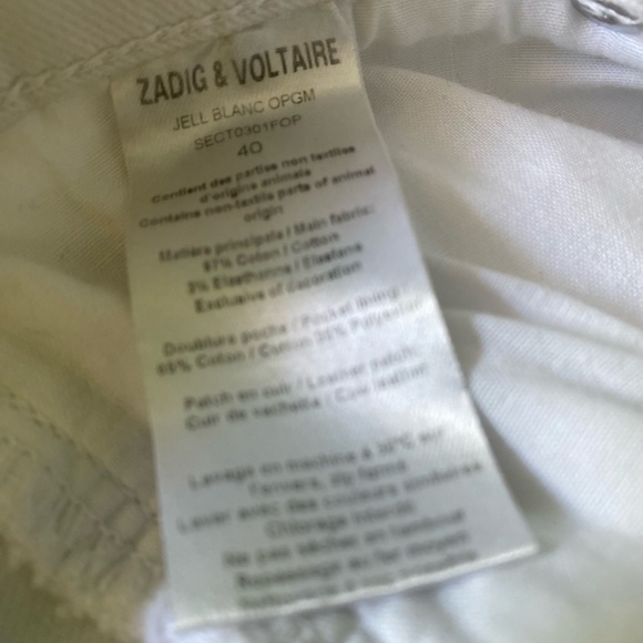 🇫🇷 Zadig & Voltaire Jean Miniskirt - Picture 7 of 7